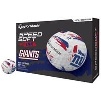 TaylorMade Speed Soft INK NFL Golf Balls, New York Giants