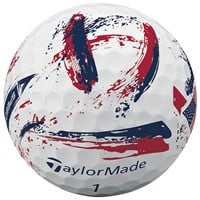 TaylorMade Speed Soft INK USA Golf Balls, White