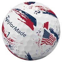 TaylorMade Speed Soft INK USA Golf Balls, White