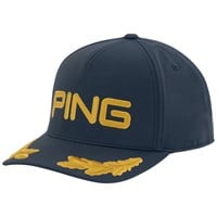 PING Limited Edition Captains Snapback Hat, Navy