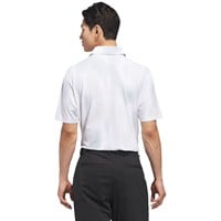 adidas Mens Ult 365 Tour Cool Feel Print Golf Polo, Green