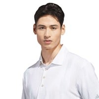 adidas Mens Ult 365 Tour Cool Feel Print Golf Polo, Green