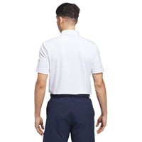 adidas Mens Ult 365 Soft Print Golf Polo, White