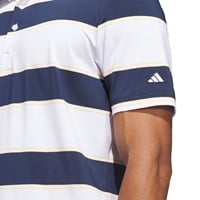 adidas Mens Ult 365 Jumbo Stripe Golf Polo, Navy