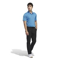 adidas Mens Ult 365 Mesh Print climacool Golf Polo, Royal