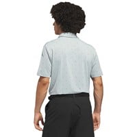 adidas Mens Ult 365 Geometric Print Golf Polo, Green