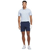 adidas Mens Ult 365 Jacquard climacool Golf Polo, Light Blue