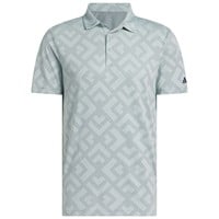 adidas Mens Ult 365 Jacquard climacool Golf Polo, Green