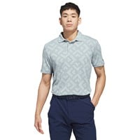 adidas Mens Ult 365 Jacquard climacool Golf Polo, Green