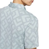 adidas Mens Ult 365 Jacquard climacool Golf Polo, Green