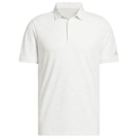 adidas Mens Ult 365 Jacquard climacool Golf Polo, White