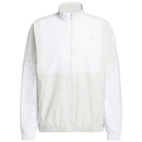 adidas Mens Beyond Twist Weave Full Zip Golf Windbreaker