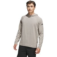 adidas Men's Ultimate365 Heather Golf Hoodie, Khaki
