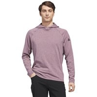 adidas Men's Ultimate365 Heather Golf Hoodie, Maroon