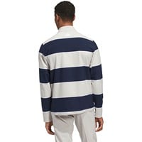 adidas Mens Ult 365 Rugby Stripe Golf Pullover, Navy