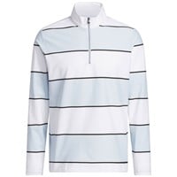 adidas Mens Ult 365 Rugby Stripe Golf Pullover