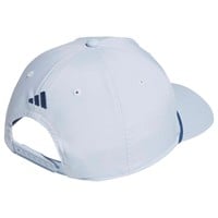 adidas Tour 5 Panel Rope Golf Hat, Light Blue/Navy