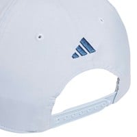 adidas Tour 5 Panel Rope Golf Hat, Light Blue/Navy