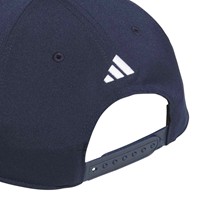 adidas Tour 5 Panel Rope Golf Hat, Navy/White