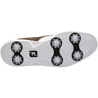 FootJoy Women's Traditions Golf Shoes - Previous Season Style, whitebrown-x-3-z