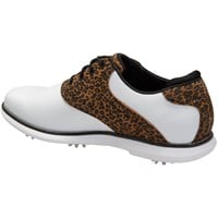 FootJoy Women's Traditions Golf Shoes - Previous Season Style, whitebrown-x-4-z