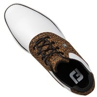 FootJoy Women's Traditions Golf Shoes - Previous Season Style, whitebrown-x-5-z