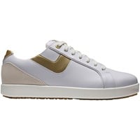 FootJoy Women's Links Golf Shoes - Previous Season Style, whitebrown-v-2-z