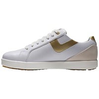 FootJoy Women's Links Golf Shoes - Previous Season Style, whitebrown-v-4-z
