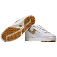 FootJoy Women's Links Golf Shoes - Previous Season Style, whitebrown-v-7-z