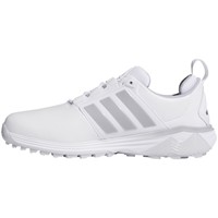 adidas Mens adiPower 26 Spikeless Golf Shoes, White/Silver