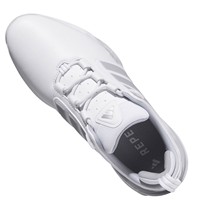 adidas Mens adiPower 26 Spikeless Golf Shoes, White/Silver