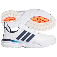 adidas Mens adiPower 26 Spikeless Golf Shoes, White/Navy