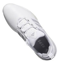 adidas Mens adiPower 26 Golf Shoes, White/Silver