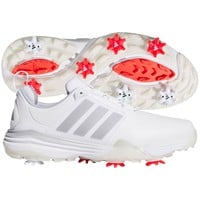 adidas Mens adiPower 26 Golf Shoes, White/Silver