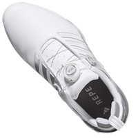 adidas Mens adiPower BOA 26 Spikeless Golf Shoes, White/Grey