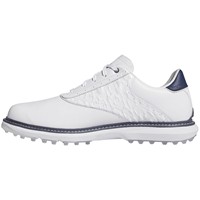 adidas Mens MC70 Spikeless Golf Shoes, White/Silver
