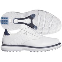 adidas Mens MC70 Spikeless Golf Shoes, White/Silver