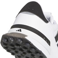adidas Mens S2G 26 Leather Spikeless Golf Shoes, White/Black