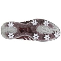 adidas Mens Tour 360 Golf Shoes, White/Maroon