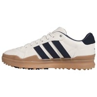 adidas Mens Retrocross Gripmore Spikeless Golf Shoes, White/Navy