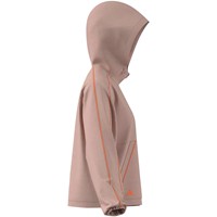 adidas Womens Ultimate365 Seersucker 1/4 Zip Golf Rain Jacket, Pink