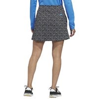 adidas Womens Ultimate365 Printed Knit Golf Skort, Black