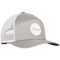 Titleist Boardwalk Limited Edition Granite Split Mesh Golf Hat, Grey/White