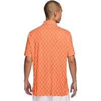 NIKE Mens Dri-Fit Par 5 Icon OLC Golf Polo, Orange