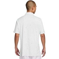 NIKE Mens Dri-Fit Par 5 Shoe OLC Golf Polo, White/Green