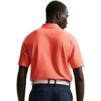 NIKE Mens Dri-Fit Velocity Blade Golf Polo, Orange