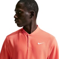 NIKE Mens Dri-Fit Velocity Blade Golf Polo, Orange