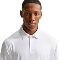 NIKE Men's Dri-Fit Velocity Solid Golf Polo, White