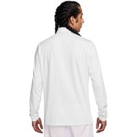NIKE Men's Velocity Dri-FIT Long Sleeve Solid Golf Polo, White