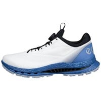 ECCO Mens Biom C5 BOA Golf Shoes, White/Blue